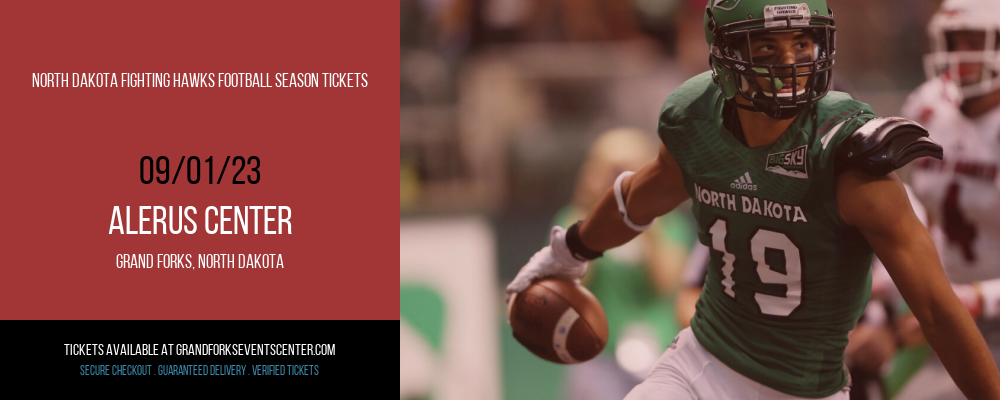 North Dakota Fighting Hawks Football Season Tickets at Alerus Center