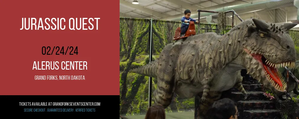 Jurassic Quest at Alerus Center