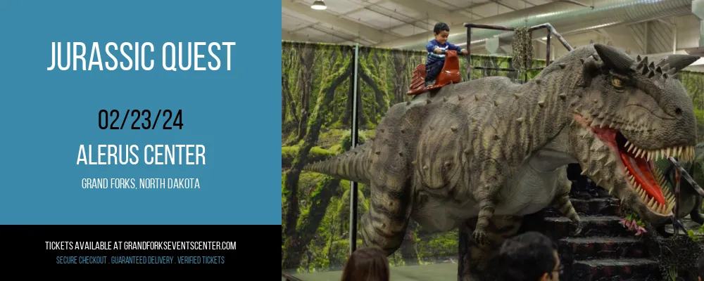 Jurassic Quest at Alerus Center